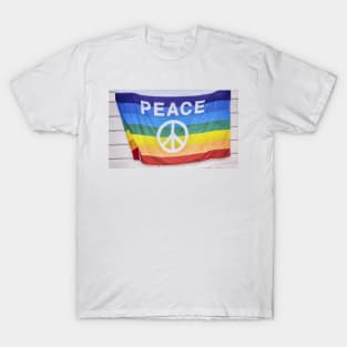 Rainbow Flag World Peace T-Shirt